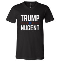 Trump Nugent 2024 V-Neck T-Shirt