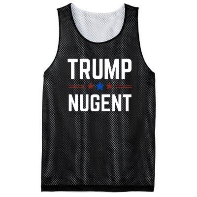 Trump Nugent 2024 Mesh Reversible Basketball Jersey Tank