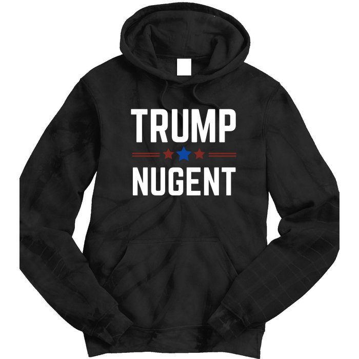 Trump Nugent 2024 Tie Dye Hoodie