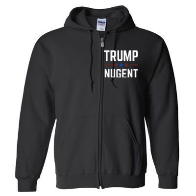 Trump Nugent 2024 Full Zip Hoodie