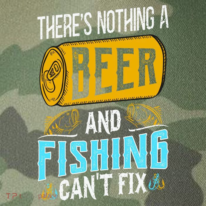There's Nothing A Beer And Fishing Can't Fix Legacy Tie Dye Trucker Hat