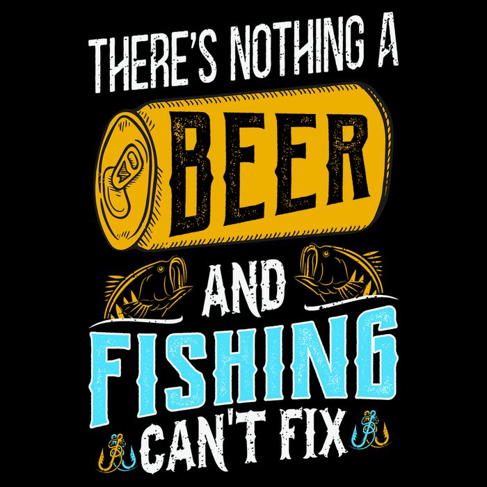 There's Nothing A Beer And Fishing Can't Fix Wool Snapback Cap