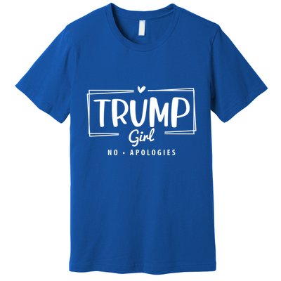 Trump No Apologies Election 2024 Gift Premium T-Shirt