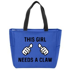 This Needs A Claw Funny Hard Seltzer Summer Gift Zip Tote Bag