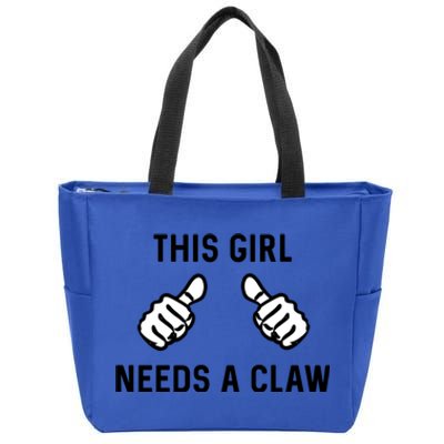 This Needs A Claw Funny Hard Seltzer Summer Gift Zip Tote Bag