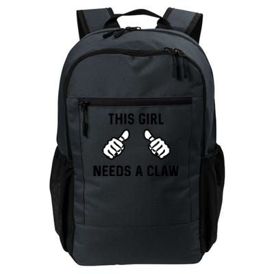 This Needs A Claw Funny Hard Seltzer Summer Gift Daily Commute Backpack