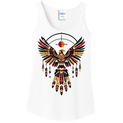 Thunderbird Native American Tribal Art Ladies Essential Tank