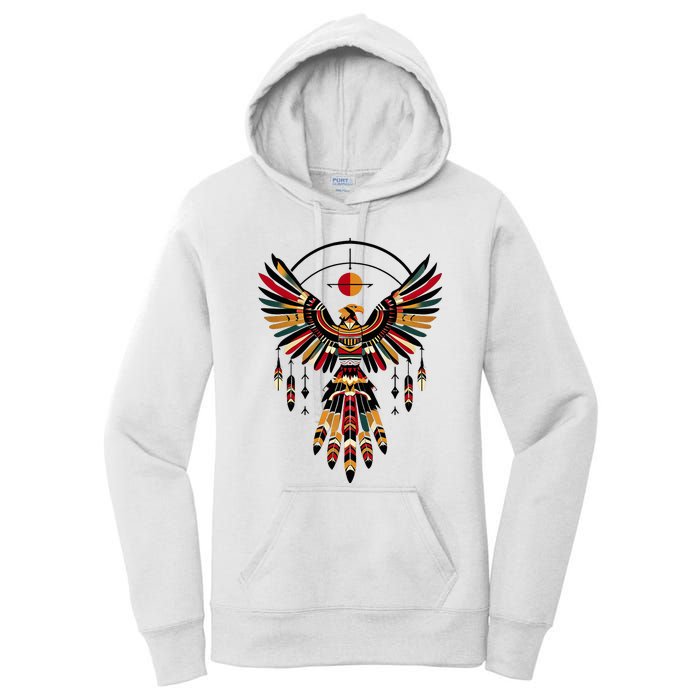 Thunderbird Native American Tribal Art Women's Pullover Hoodie