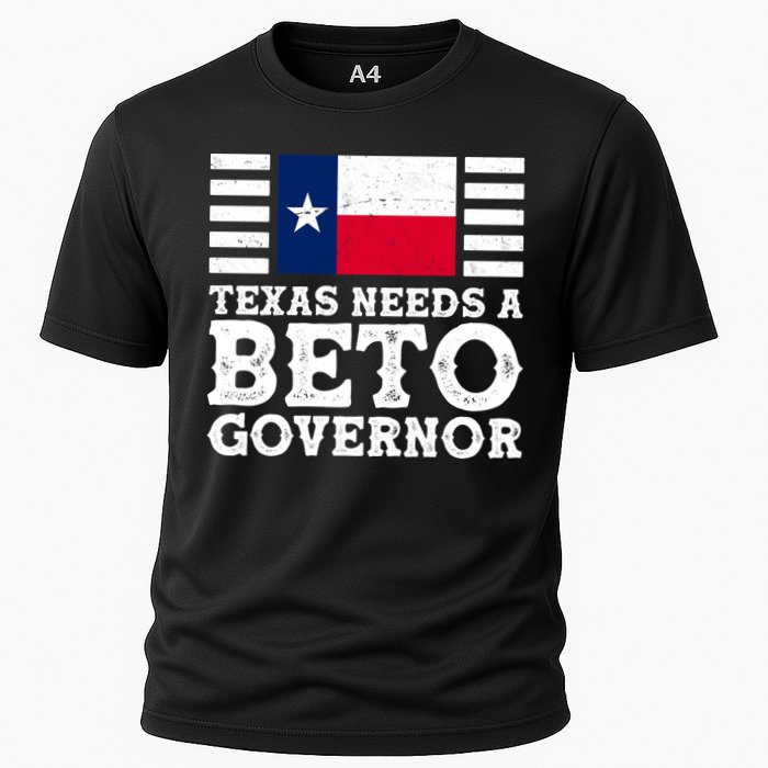 Texas Needs A Governor Beto O'Rourke Cooling Performance Crew T-Shirt