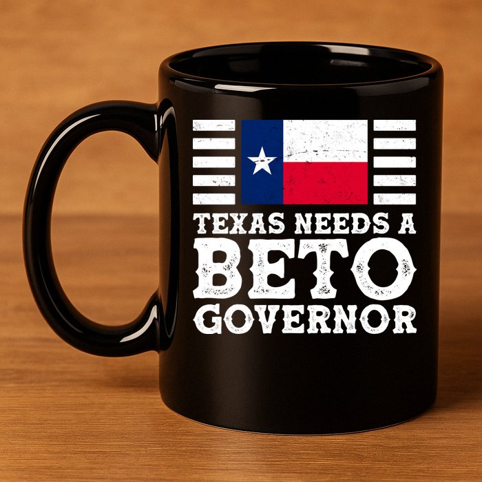Texas Needs A Governor Beto O'Rourke 11oz C Handle Ceramic Mug