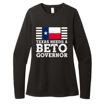 Texas Needs A Governor Beto O'Rourke Womens CVC Long Sleeve Shirt