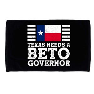 Texas Needs A Governor Beto O'Rourke Microfiber Hand Towel