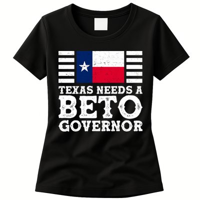 Texas Needs A Governor Beto O'Rourke Womens T-Shirt
