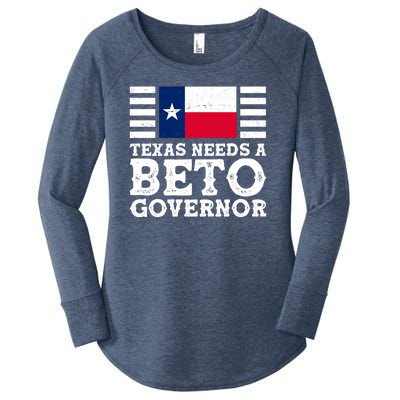 Texas Needs A Governor Beto O'Rourke Women's Perfect Tri Tunic Long Sleeve Shirt