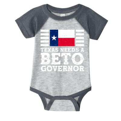 Texas Needs A Governor Beto O'Rourke Infant Baby Jersey Bodysuit