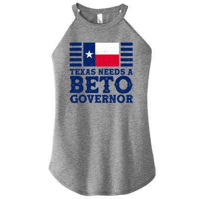 Texas Needs A Governor Beto O'Rourke Women's Perfect Tri Rocker Tank