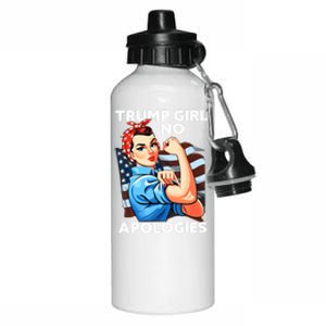 Trump No Apologies Patriotic American Gift Aluminum Water Bottle