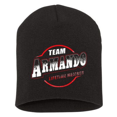 Team Name Armando Lifetime Member Last Name Short Acrylic Beanie