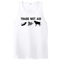 Trade Not Aid Farmer Political PosiCharge Competitor Tank