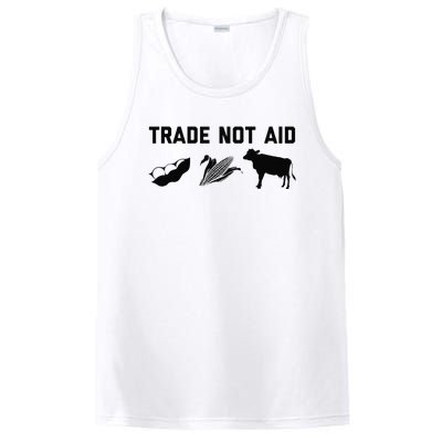 Trade Not Aid Farmer Political PosiCharge Competitor Tank