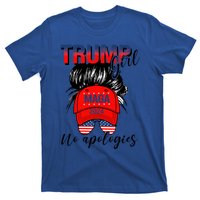 Trump No Apologies Patriotic American Meaningful Gift T-Shirt