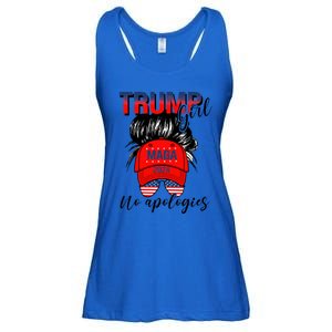 Trump No Apologies Patriotic American Meaningful Gift Ladies Essential Flowy Tank