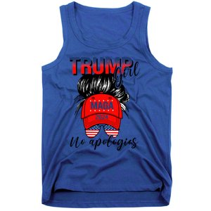 Trump No Apologies Patriotic American Meaningful Gift Tank Top