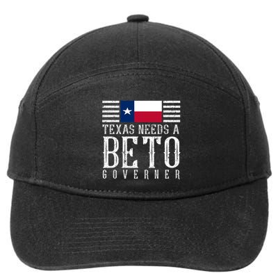 Texas Needs A Beto Governor 7-Panel Snapback Hat
