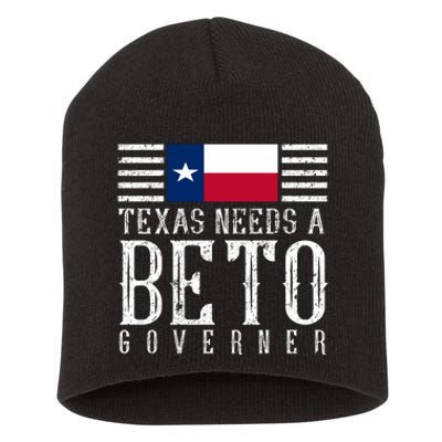 Texas Needs A Beto Governor Short Acrylic Beanie