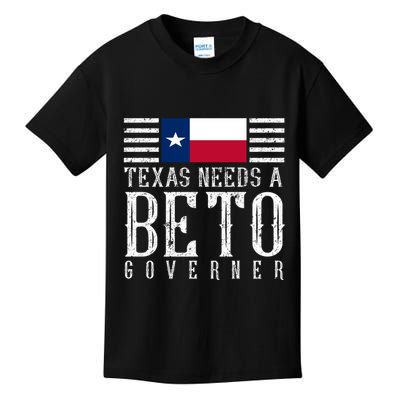 Texas Needs A Beto Governor Kids T-Shirt