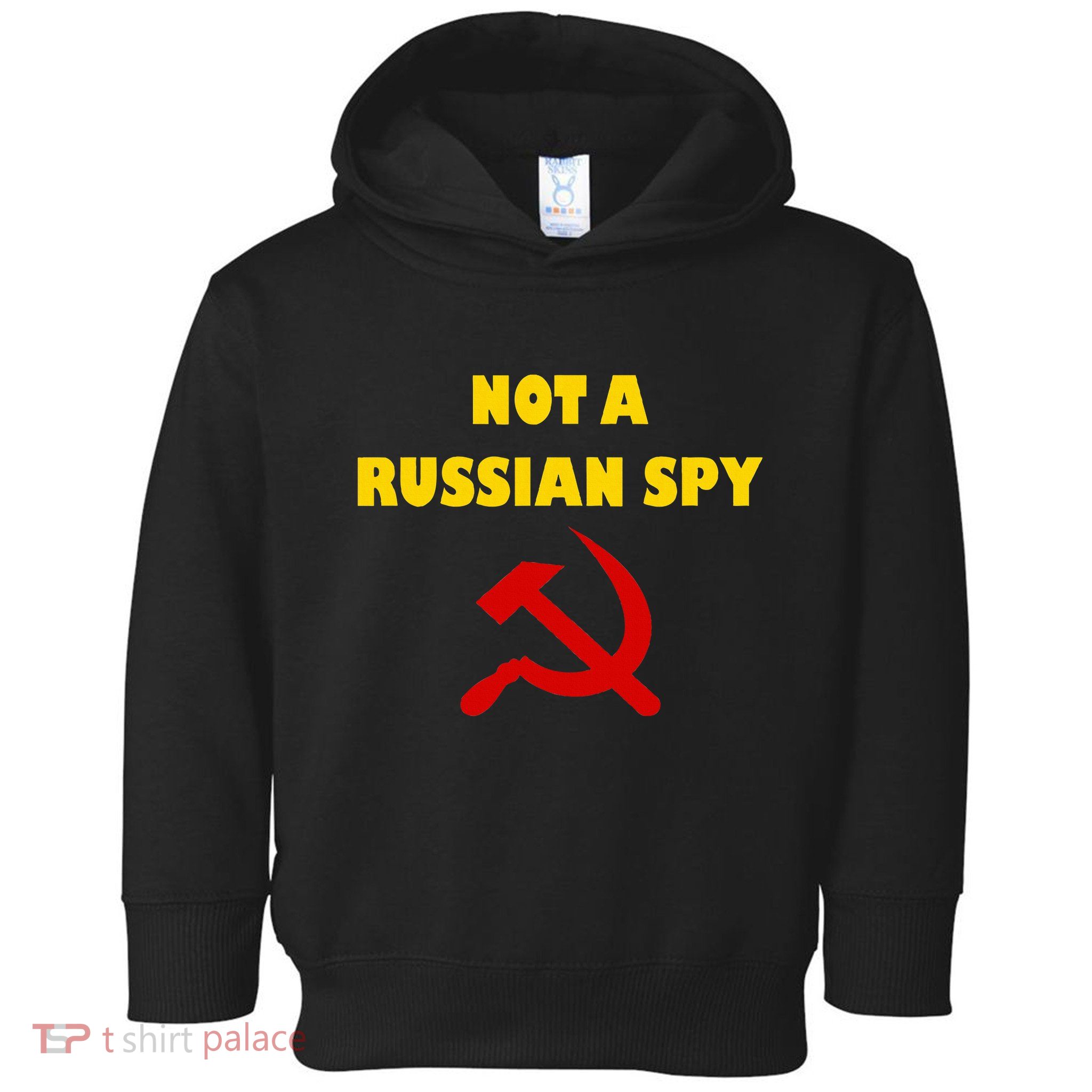 Totally Not A Russian Spy Halloween Costume Toddler Hoodie