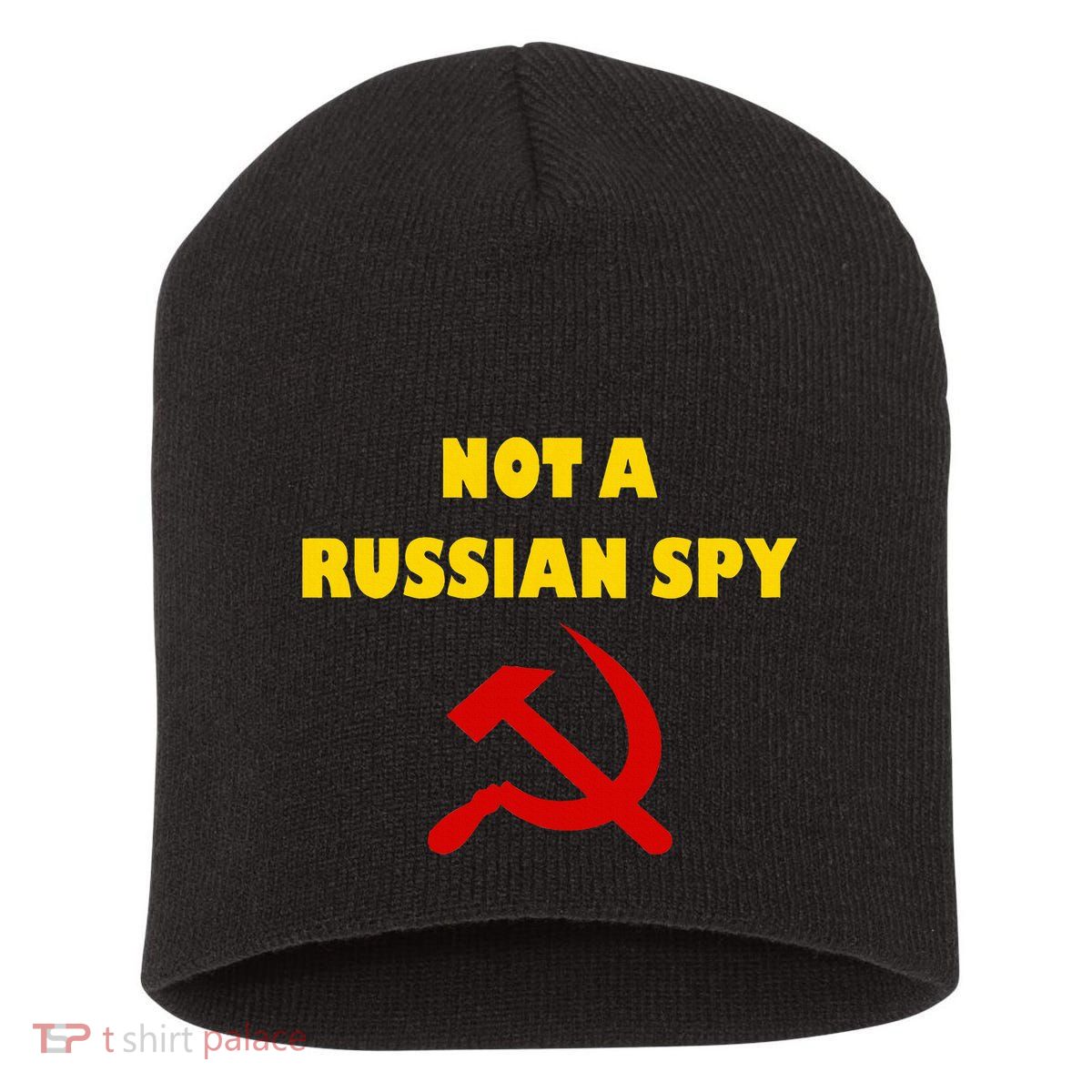 Totally Not A Russian Spy Halloween Costume Short Acrylic Beanie
