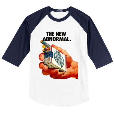 The New Abnormal Smoker Smoking Smoke Lover Baseball Sleeve Shirt