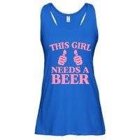 This Needs A Beer Two Thumbs Funny Beer Lover Gift Ladies Essential Flowy Tank