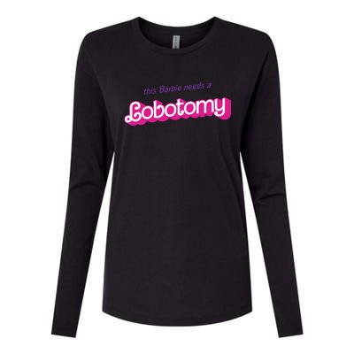 This Needs A Lobotomy Womens Cotton Relaxed Long Sleeve T-Shirt