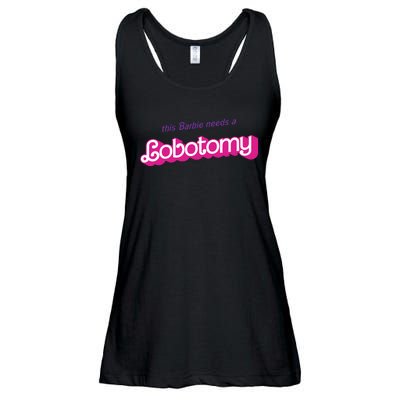 This Needs A Lobotomy Ladies Essential Flowy Tank