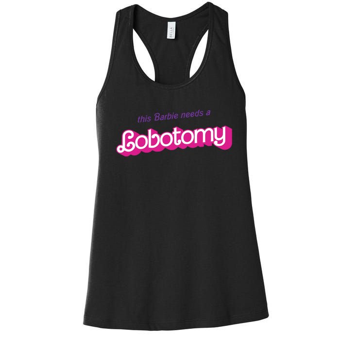 This Needs A Lobotomy Women's Racerback Tank