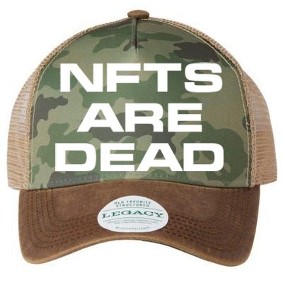 Thelazeth Nfts Are Dead Legacy Tie Dye Trucker Hat