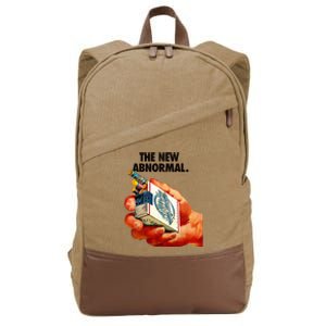 The New Abnormal Smoker Smoking Smoke Lover Cotton Canvas Backpack