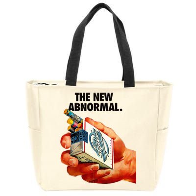 The New Abnormal Smoker Smoking Smoke Lover Zip Tote Bag