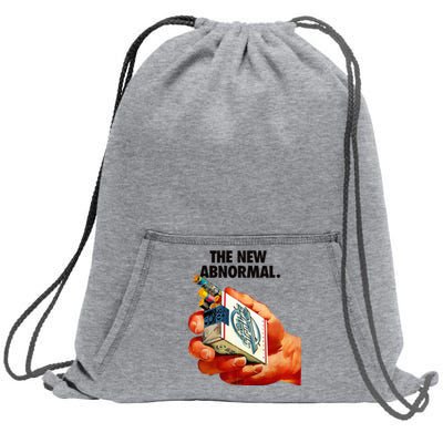 The New Abnormal Smoker Smoking Smoke Lover Sweatshirt Cinch Pack Bag