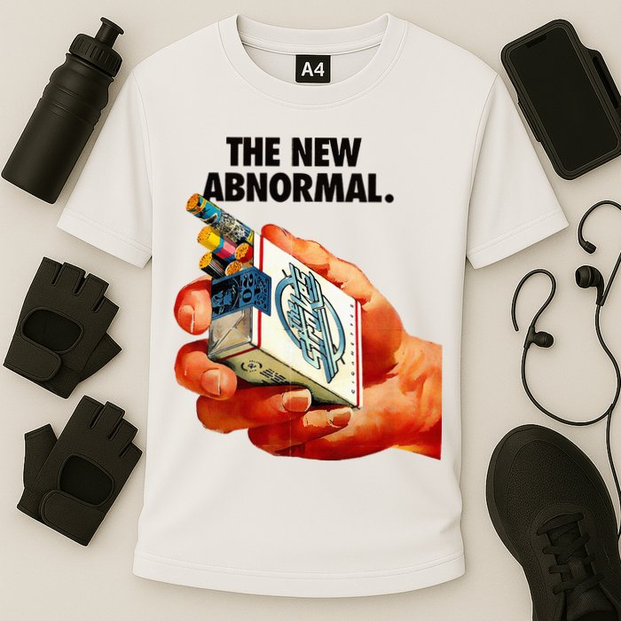 The New Abnormal Smoker Smoking Smoke Lover Cooling Performance Crew T-Shirt