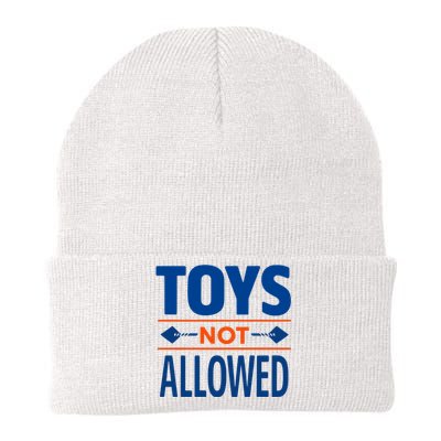 Toys Not Allowed Knit Cap Winter Beanie