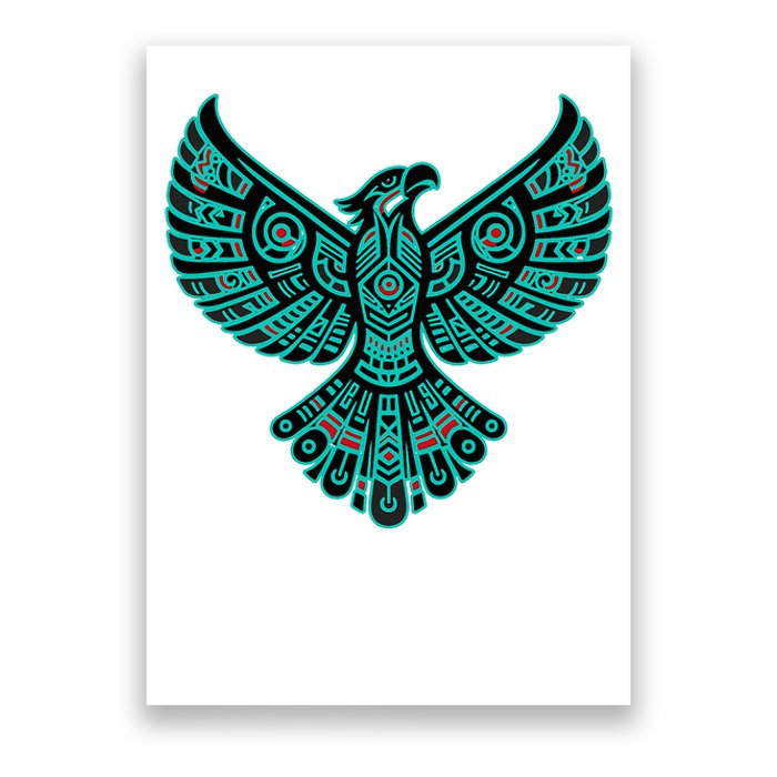 Thunderbird Native American Tribal Poster