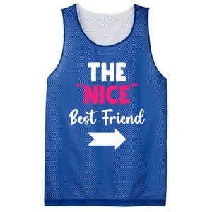 The Nice Best Friend Is You Great Gift Mesh Reversible Basketball Jersey Tank