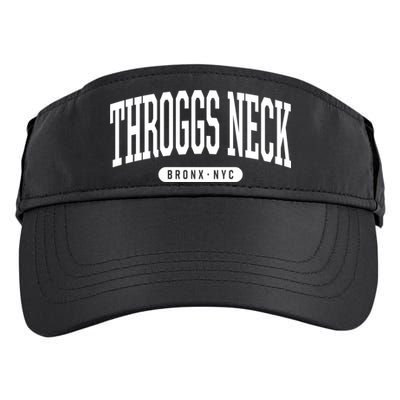 Throggs Neck Bronx Ny Souvenirs Nyc Borough Bronx New York Throggs Neck Adult Drive Performance Visor