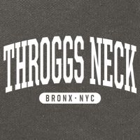 Throggs Neck Bronx Ny Souvenirs Nyc Borough Bronx New York Throggs Neck Cotton Canvas Backpack