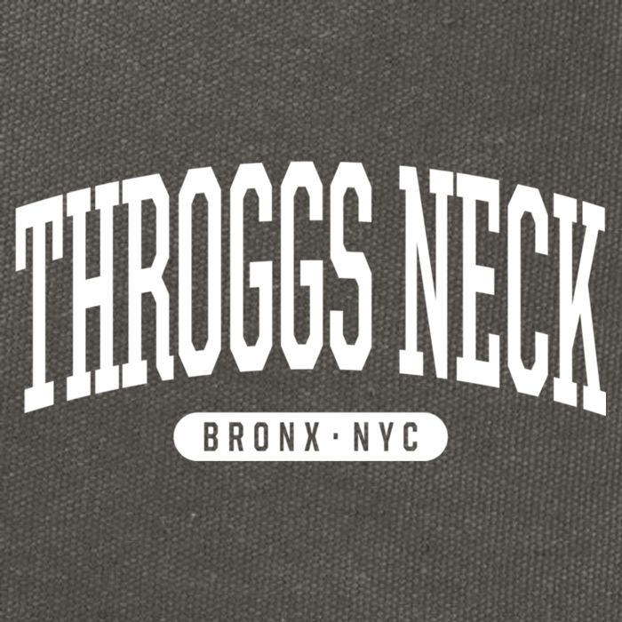 Throggs Neck Bronx Ny Souvenirs Nyc Borough Bronx New York Throggs Neck Cotton Canvas Backpack