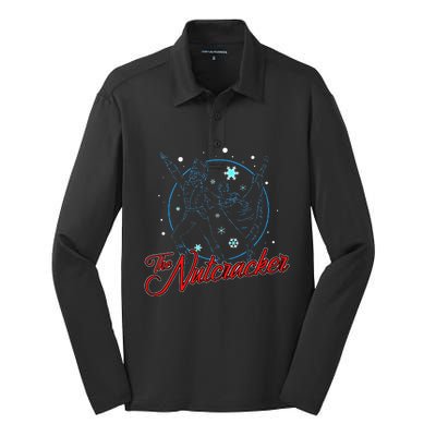 The Nutcracker Ballet Silk Touch Performance Long Sleeve Polo