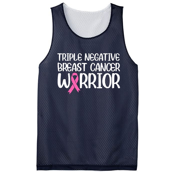 Triple Negative Breast Cancer Awareness Warrior Pink Rainbow Mesh Reversible Basketball Jersey Tank